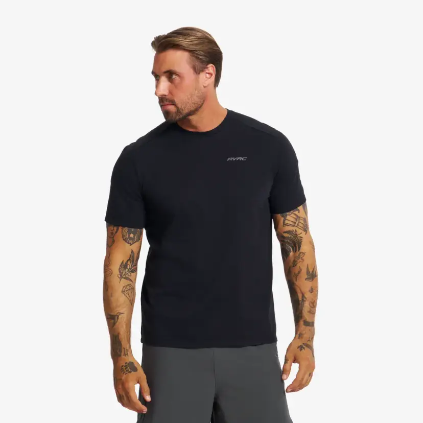 RevolutionRace Performance Soft Mesh T-shirt Herre Black