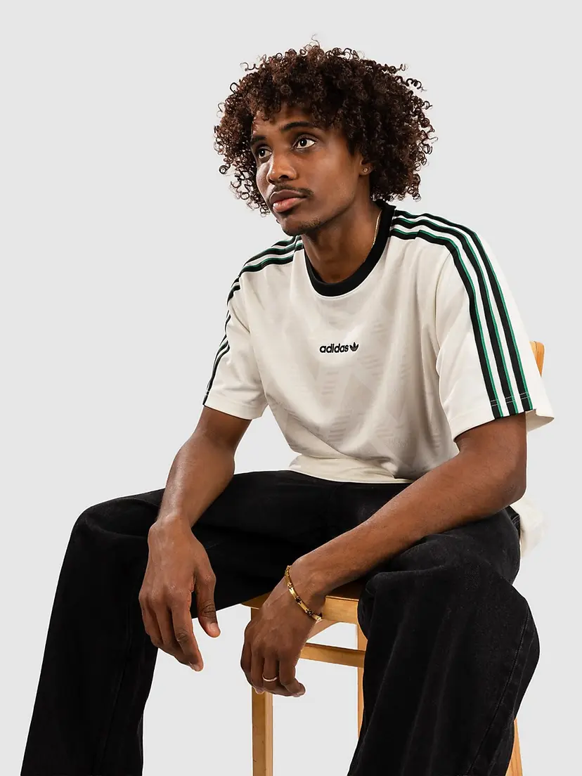 Adidas Originals adidas Originals Jacquard T-skjorte hvit