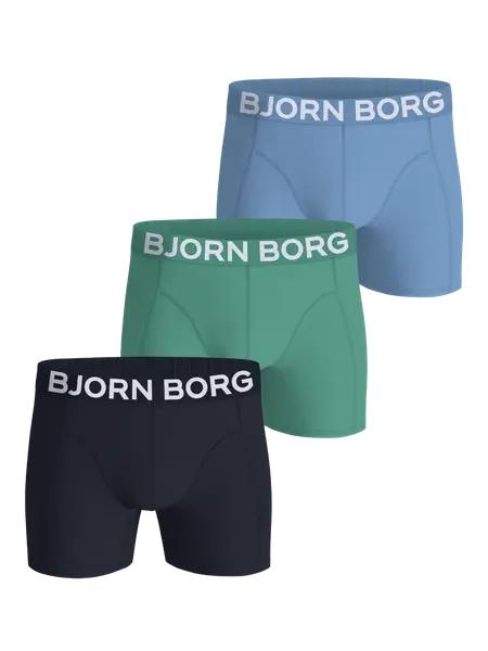 Björn Borg Organic Cotton Stretch Boxers 3-pack