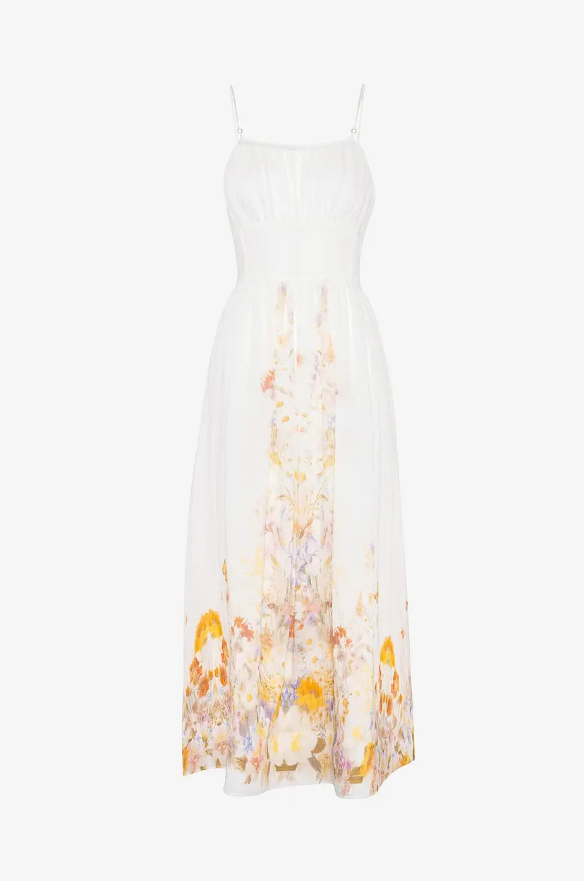 Love Lolina Maxikjole Bernadette Midi Dress - Hvit