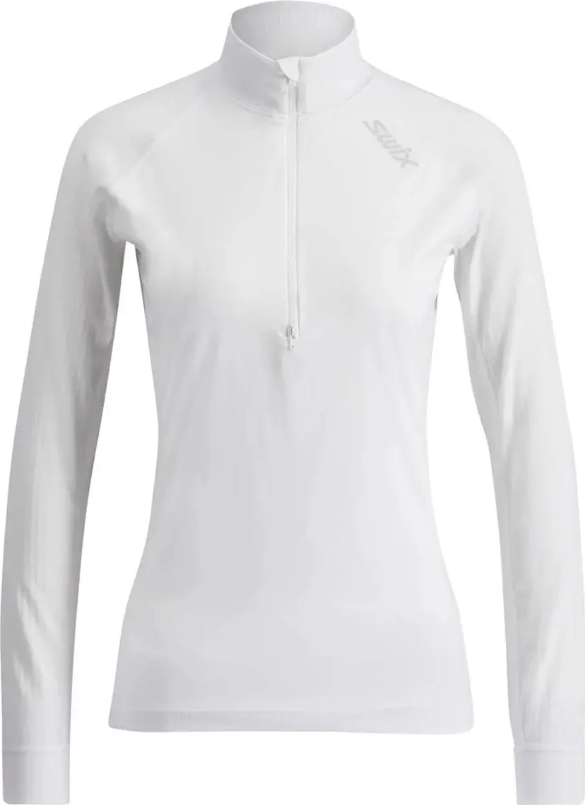 swix Swix Women's RaceX Classic Wind Half Zip Bright White