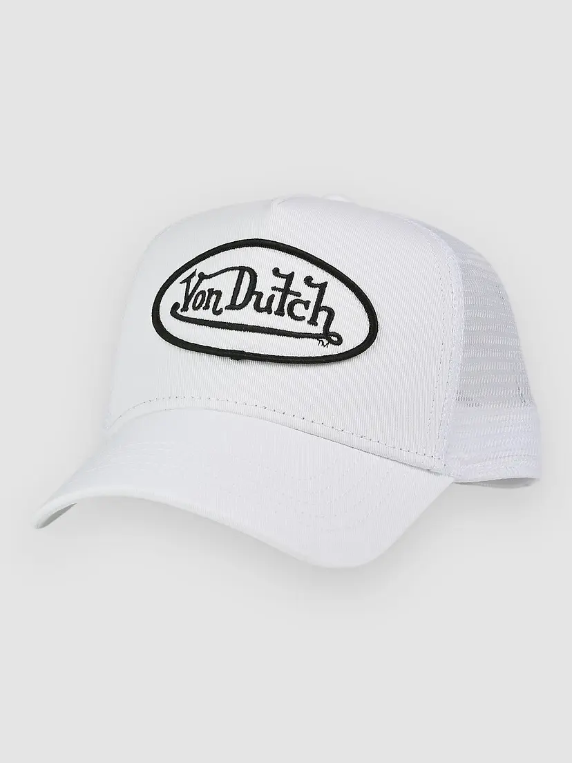 Von Dutch Von Dutch Staple Trucker Caps hvit