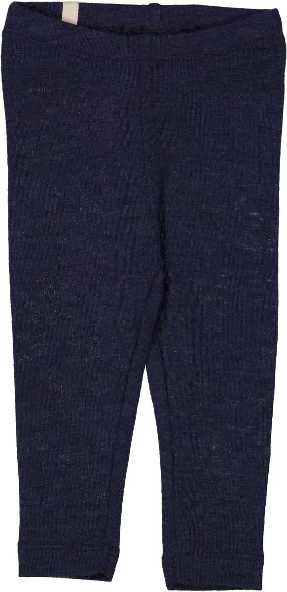 Wheat Wheat Ull Leggings Navy Baby (68 / 6 mnd)