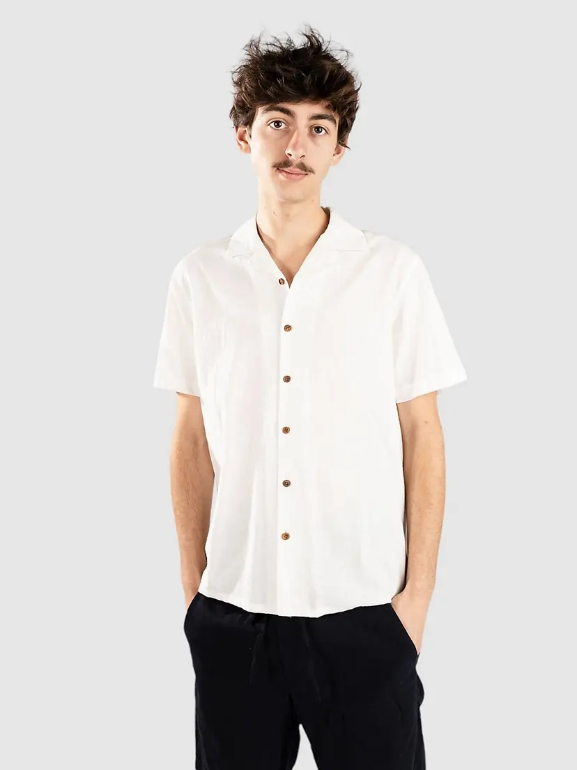 Anerkjendt Anerkjendt Akleo Cot/Linen Skjorte