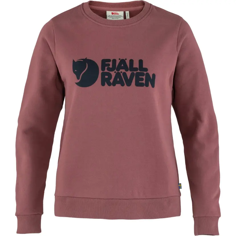 Fjällräven Fjällräven Women's Fjällräven Logo Sweater Mesa Purple