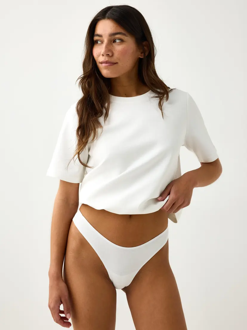 Lindex 3-pakning  stringtruse med lav midje