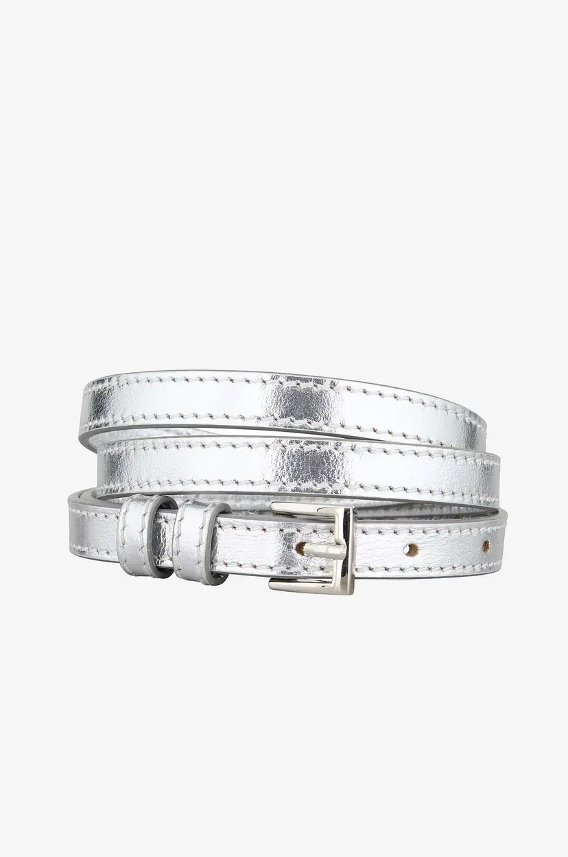 Becksöndergaard Belte Glaze Aria Leather - Sølv