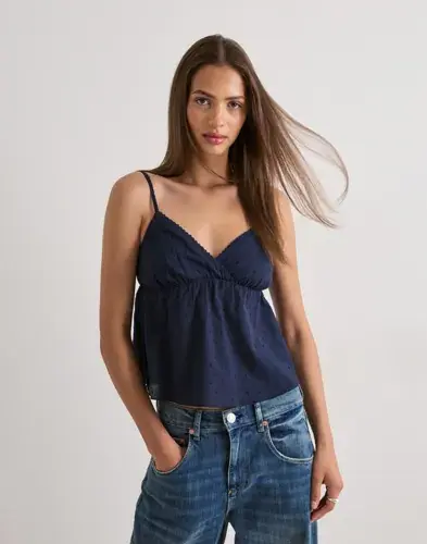 Nelly Nelly - Blå - Summer Strap Top
