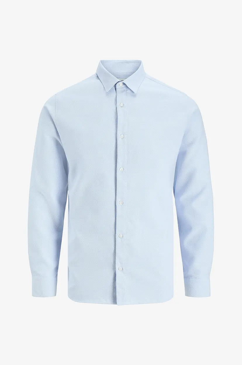 Jack & Jones Skjorte Jjejoe Structure Shirt L/S - Blå