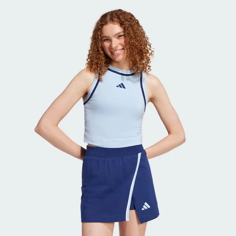 Adidas Essentials Color-Pop Cotton Crop Tanktopp