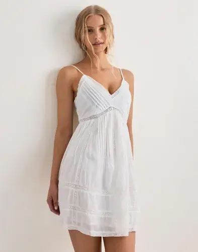 Neo Noir Neo Noir - Hvit - Valora S Voile Dress