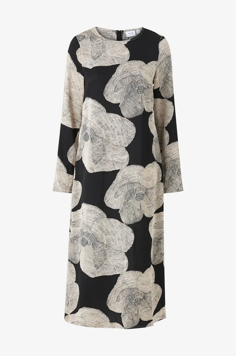 Vila Kjole viRoxy L/S Dress - Svart