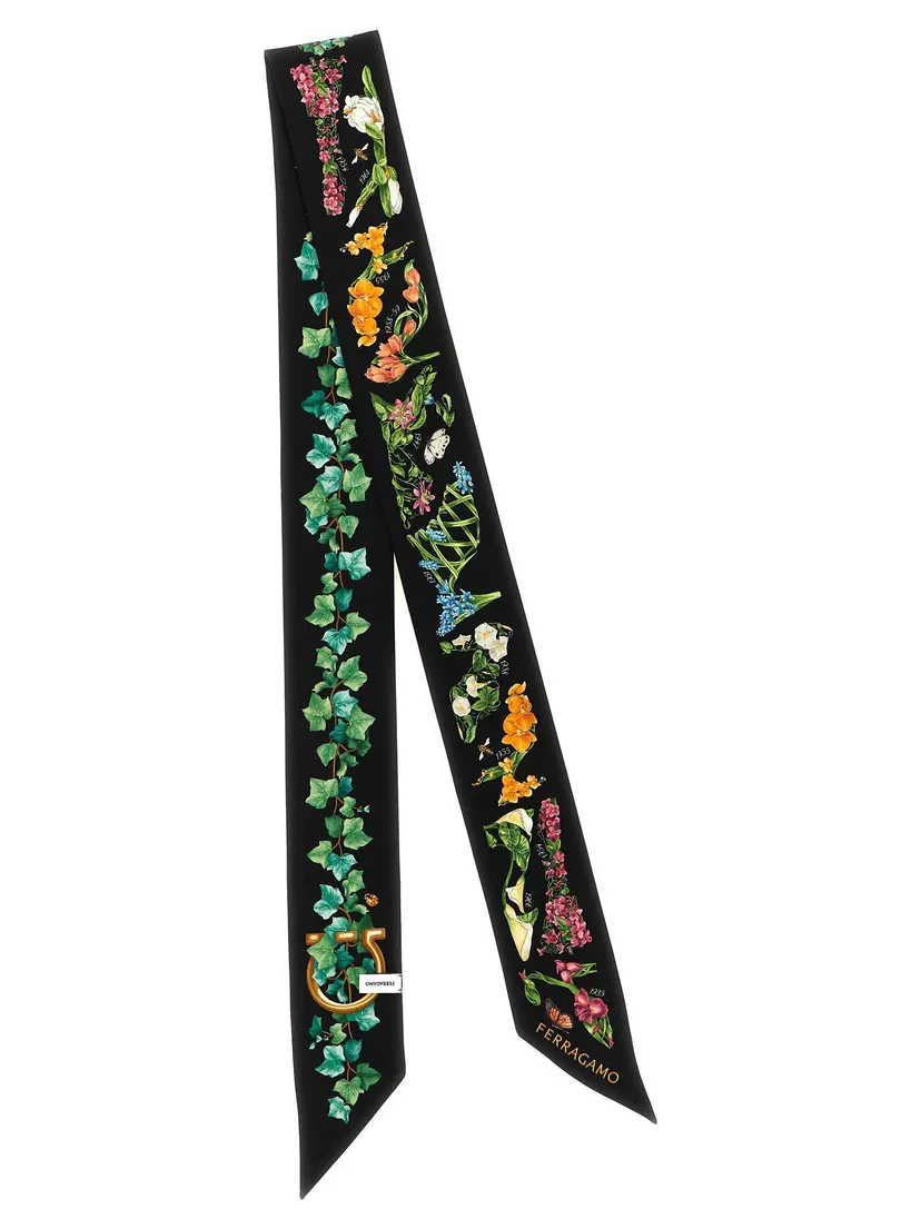Ferragamo Ferragamo Skjerf – Svart