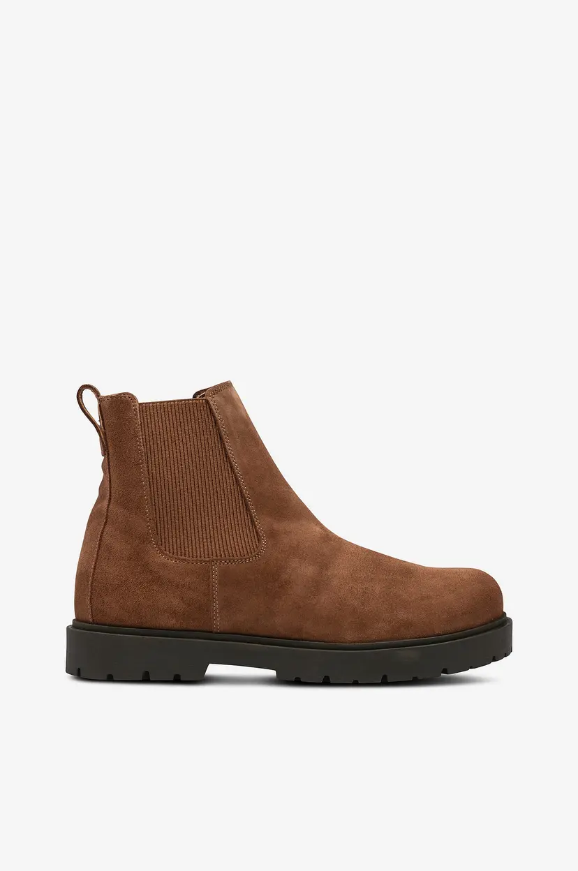 Birkenstock Chelseaboots Highwood Slip On Mid M Leve Dark Tea - Brun