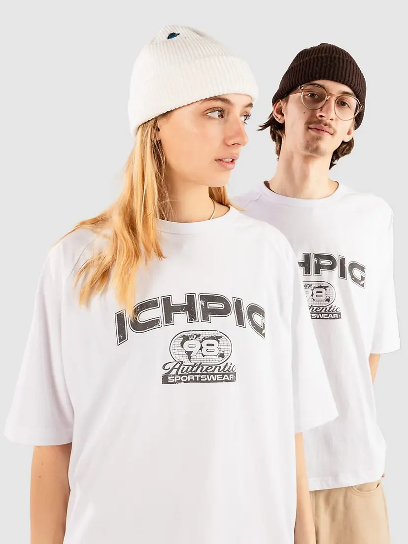 ICHPIG ICHPIG 98 Sports-Lite T-skjorte hvit