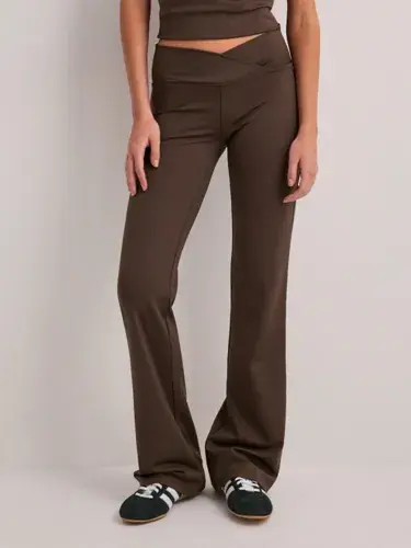 Nelly Nelly - Brun - Sculpting Wrap Waist Tights