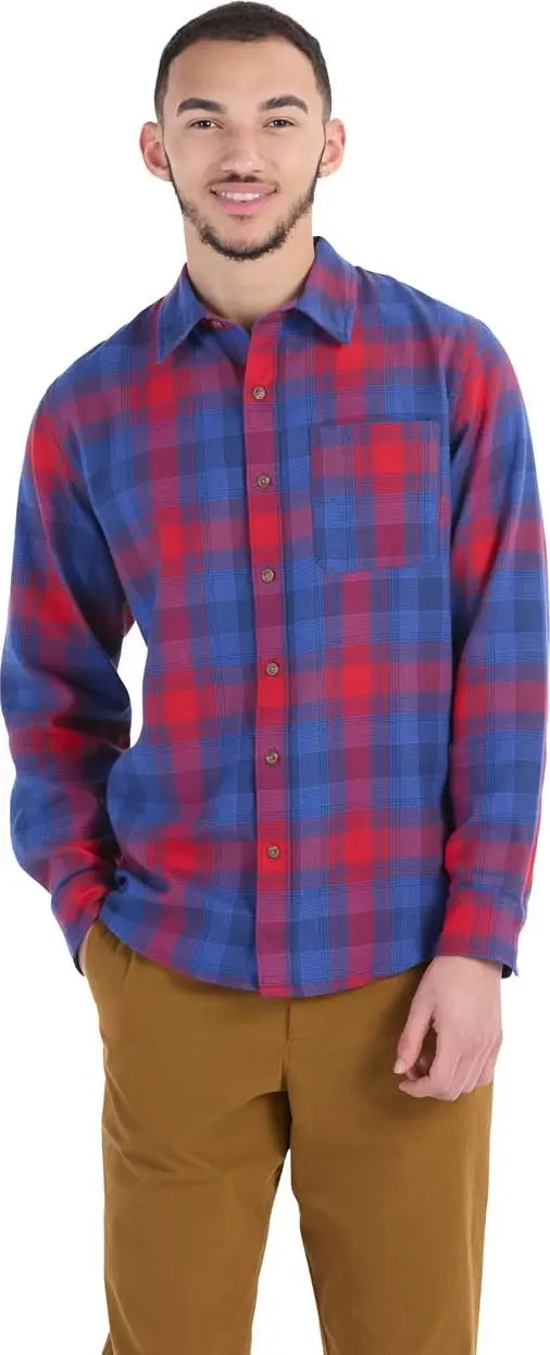 Marmot Marmot Men's Fairfax Novelty Light Weight Flannel Team Red