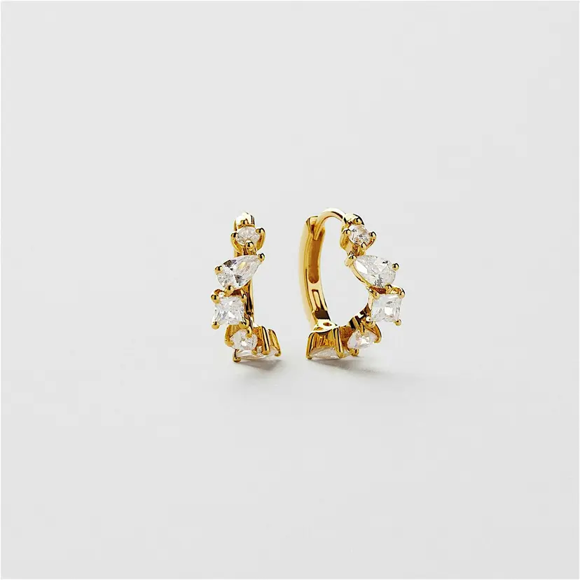 Safira Ariel Bling Hoops