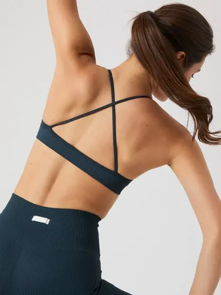 Björn Borg Studio Seamless Ribbed Strap Bra