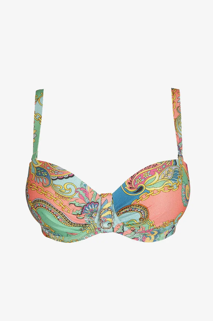 PrimaDonna Bikini-BH Celaya Italian Chic Padded Strapless Bikini Top - Rosa