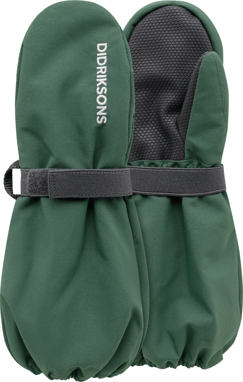 Didriksons Didriksons Kids' Biggles Mittens Dark Moss