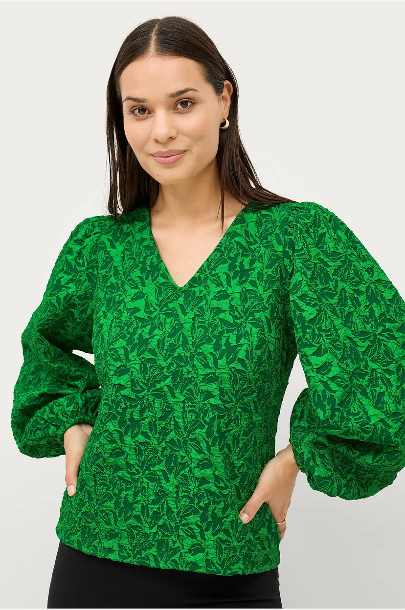 Ellos Collection Bluse Amanda - Grønn
