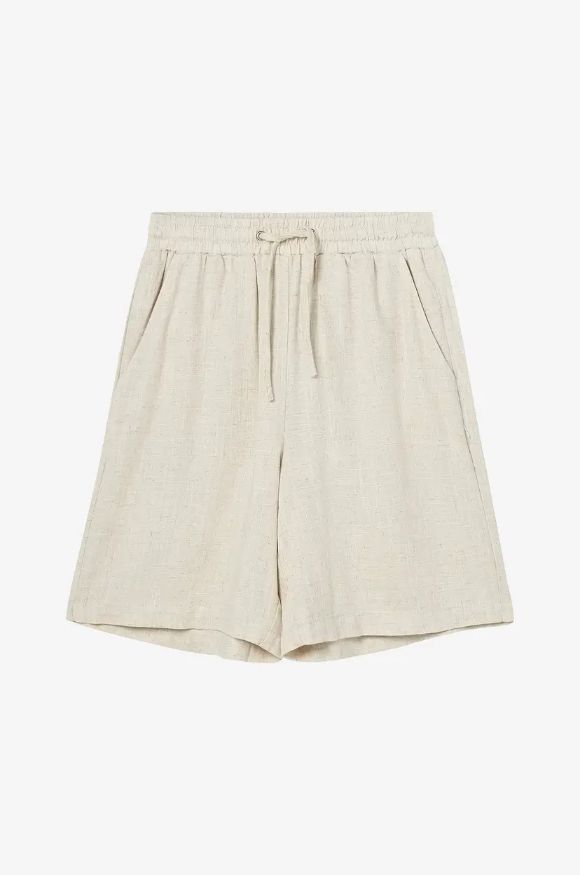Grunt Shorts Tanja Linen Shorts - Beige