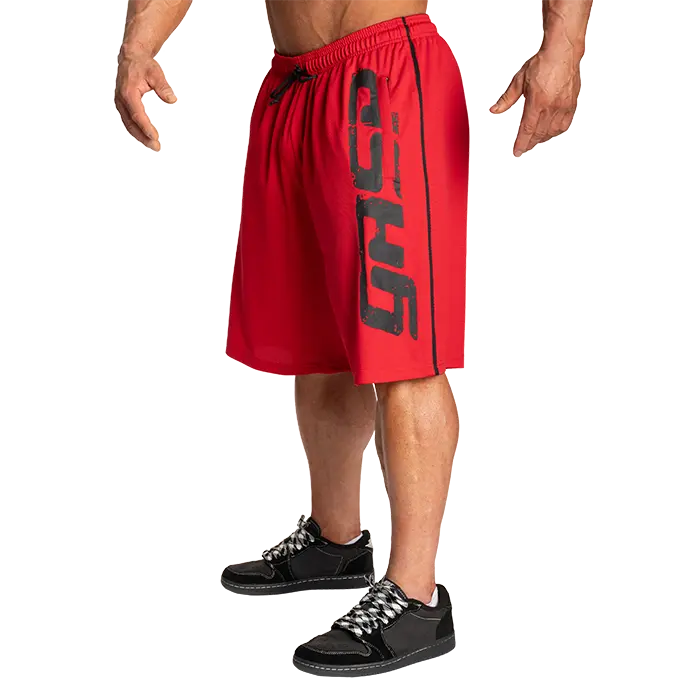 GASP Pro Mesh Shorts, Chili Red