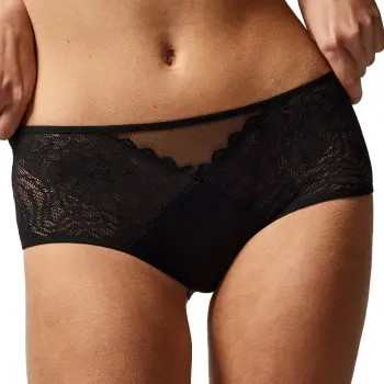 Chantelle Chantelle Truser EasyFeel Floral Touch Pants Svart 36 Dame
