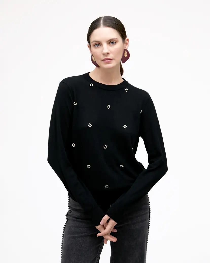 Maite by Lola Maite by Lola MF2511012 Black Sweatshirt