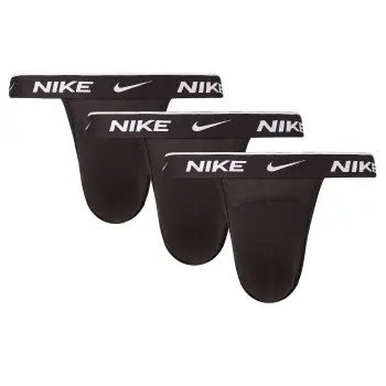 Nike Nike 3P Everyday Cotton Stretch Jockstrap Svart bomull Large Herre