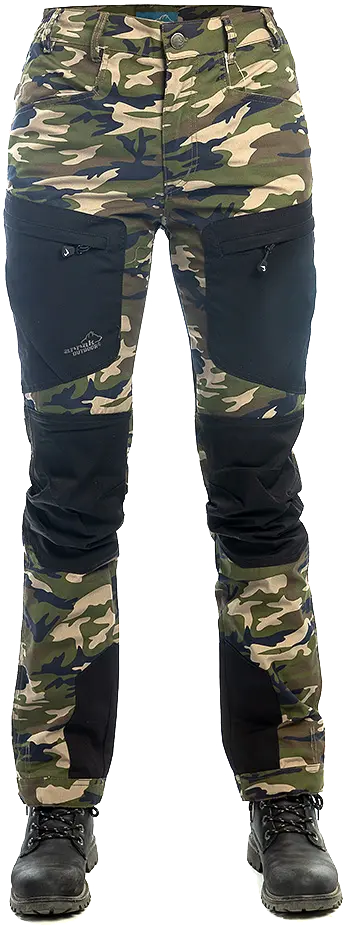 Arrak Outdoor Arrak Outdoor Arrak W's Active Stretch Pants Camo