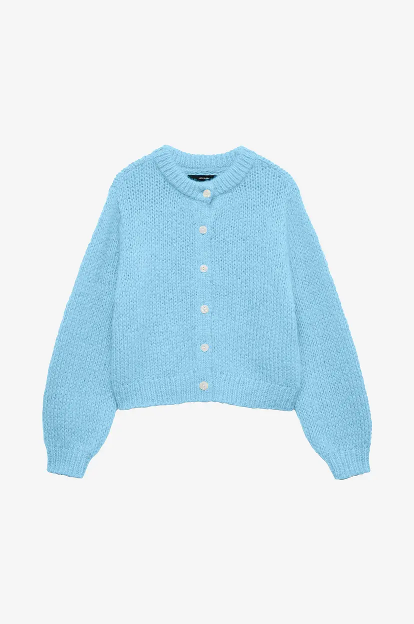 Vero Moda Girl Kardigan vmWilo LS O-neck - Blå