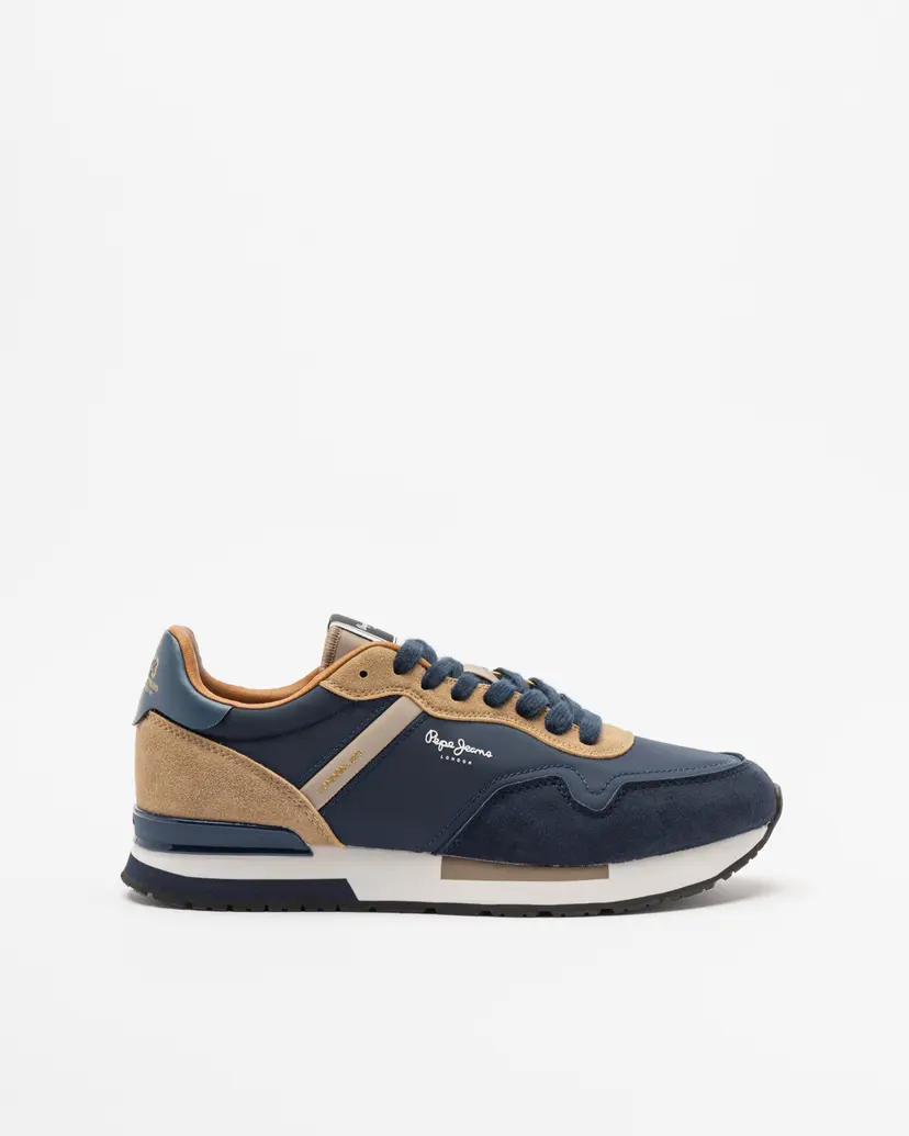 Pepe Jeans London Pepe Jeans London Hailon Basic Blue Sneakers