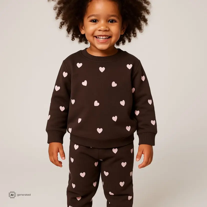 NAME IT Name It - Genser Sweat Heart Delicioso