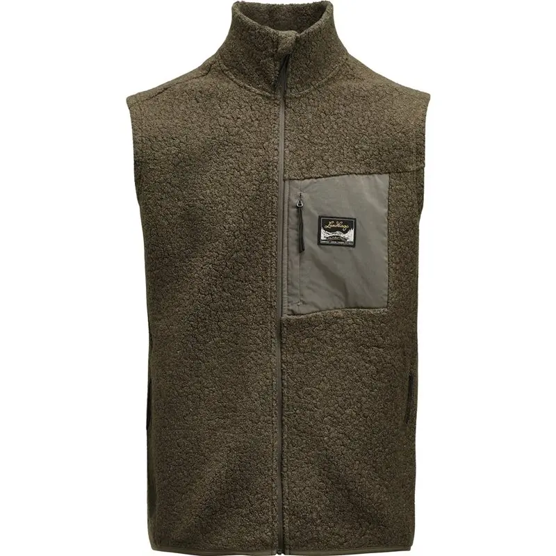 Lundhags Lundhags Flok Wool Ms Pile Vest Forest Green