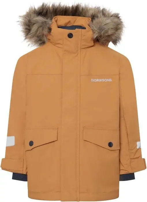 Didriksons Didriksons Bjärven Parka 4 Kids Almond Tree