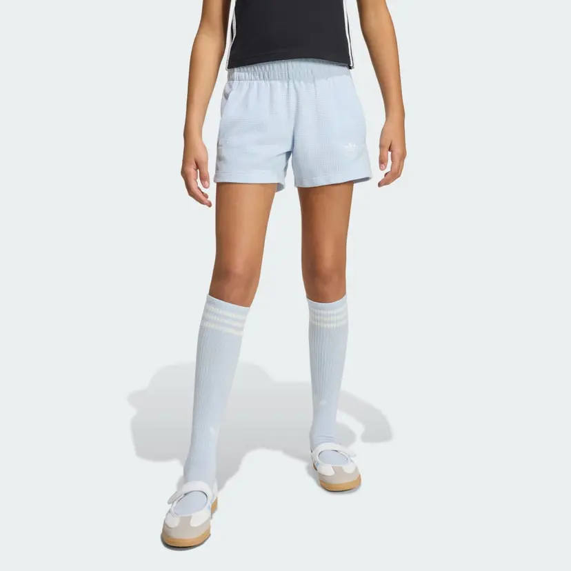 Adidas LOOSE HIGH WAIST WAFFLE SHORTS
