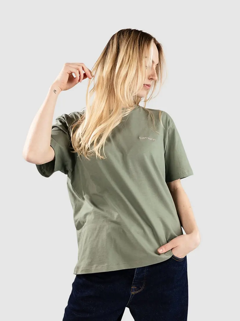 Carhartt Wip Carhartt WIP Script Embroidery T-skjorte grønn