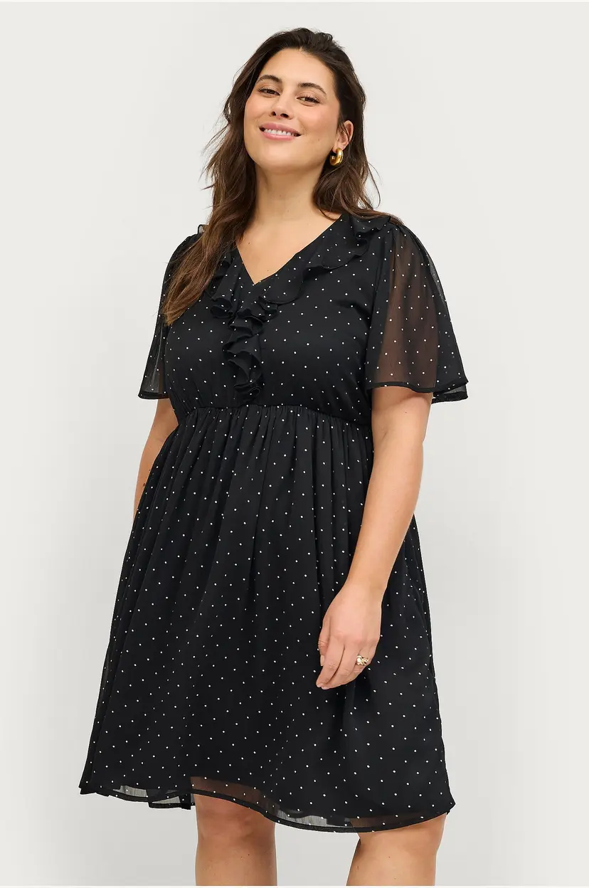 Ellos Plus collection Kjole Nora - Svart