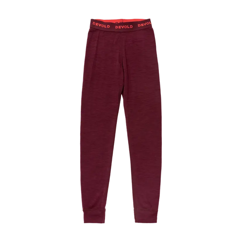 Devold Devold - Duo Active Merino Stilongs Junior - Size 10 - Rød