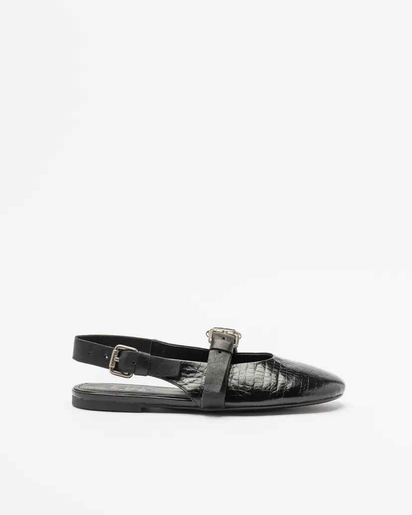 PROF PROF V2127-41 Black Slingback shoe