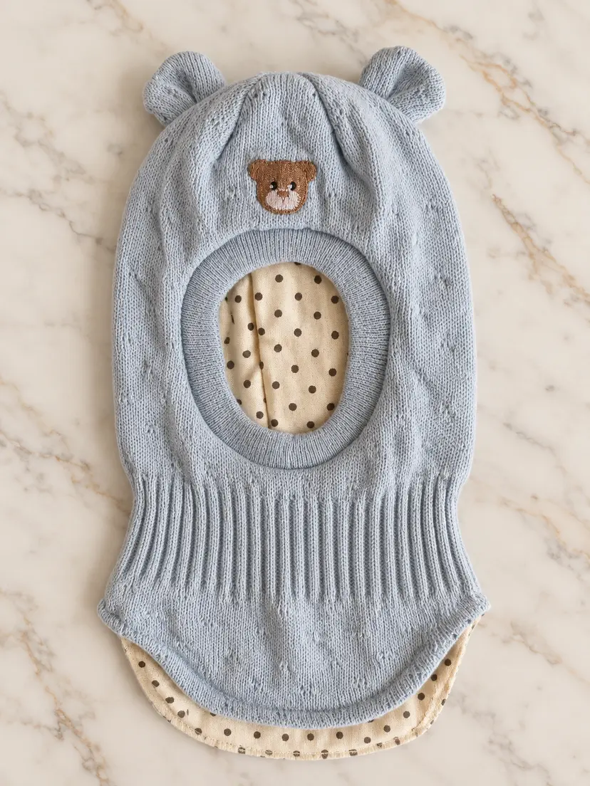 Need it Balaclava «Den Lune» Blå Marshmallow