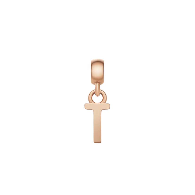 Daniel Wellington Rose Gold Charm Letter | DW