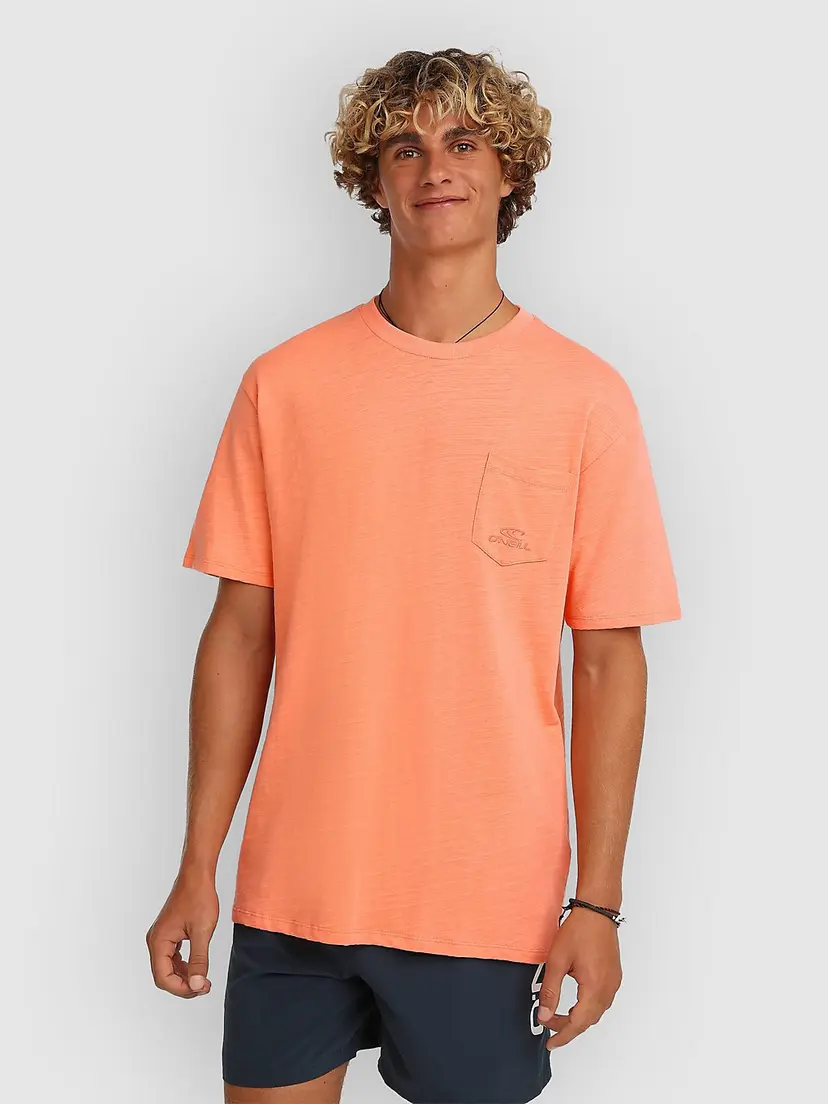 O'Neill O'Neill Slub Chest Pocket T-skjorte oransj