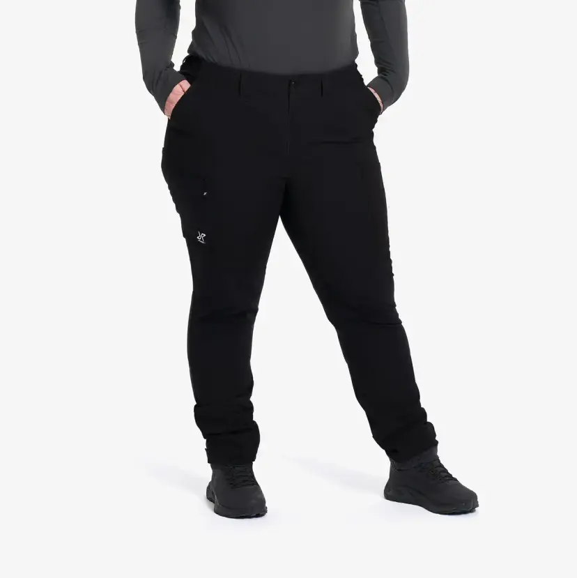 RevolutionRace Nordwand Curved Stretch High-waist Pants Dame Black