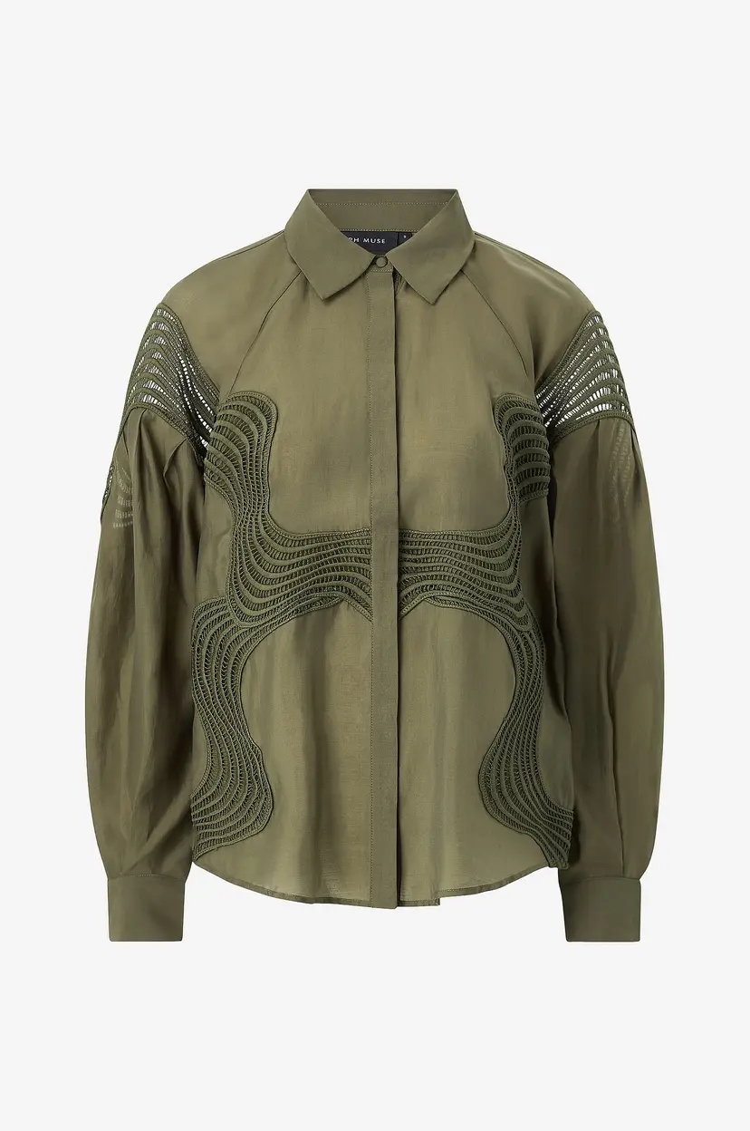 Copenhagen Muse Bluse cmMolly-Shirt - Grønn