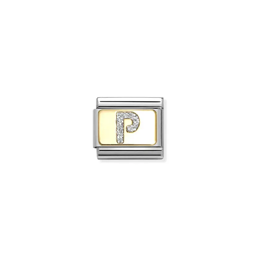 Nomination Glitter Letter P