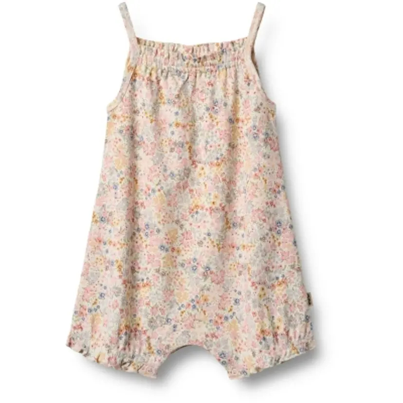 Wheat Wheat, Playuit Senia, Bright Flowers