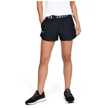 Under Armour Under Armour 2P Play Up Shorts 3.0 Svart polyester Large Dame